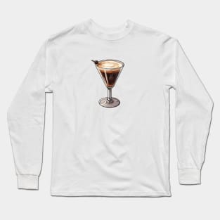 Espresso Martini Art Long Sleeve T-Shirt